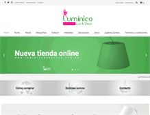 Tablet Screenshot of luminicobarracas.com.ar
